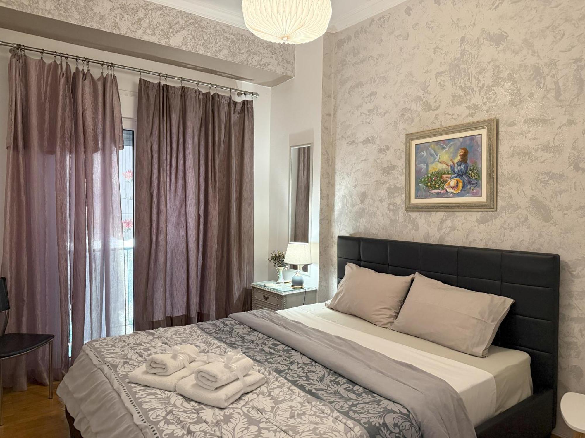 2 Bedrooms Apartment Center Of Athens 4 Min Subway מראה חיצוני תמונה